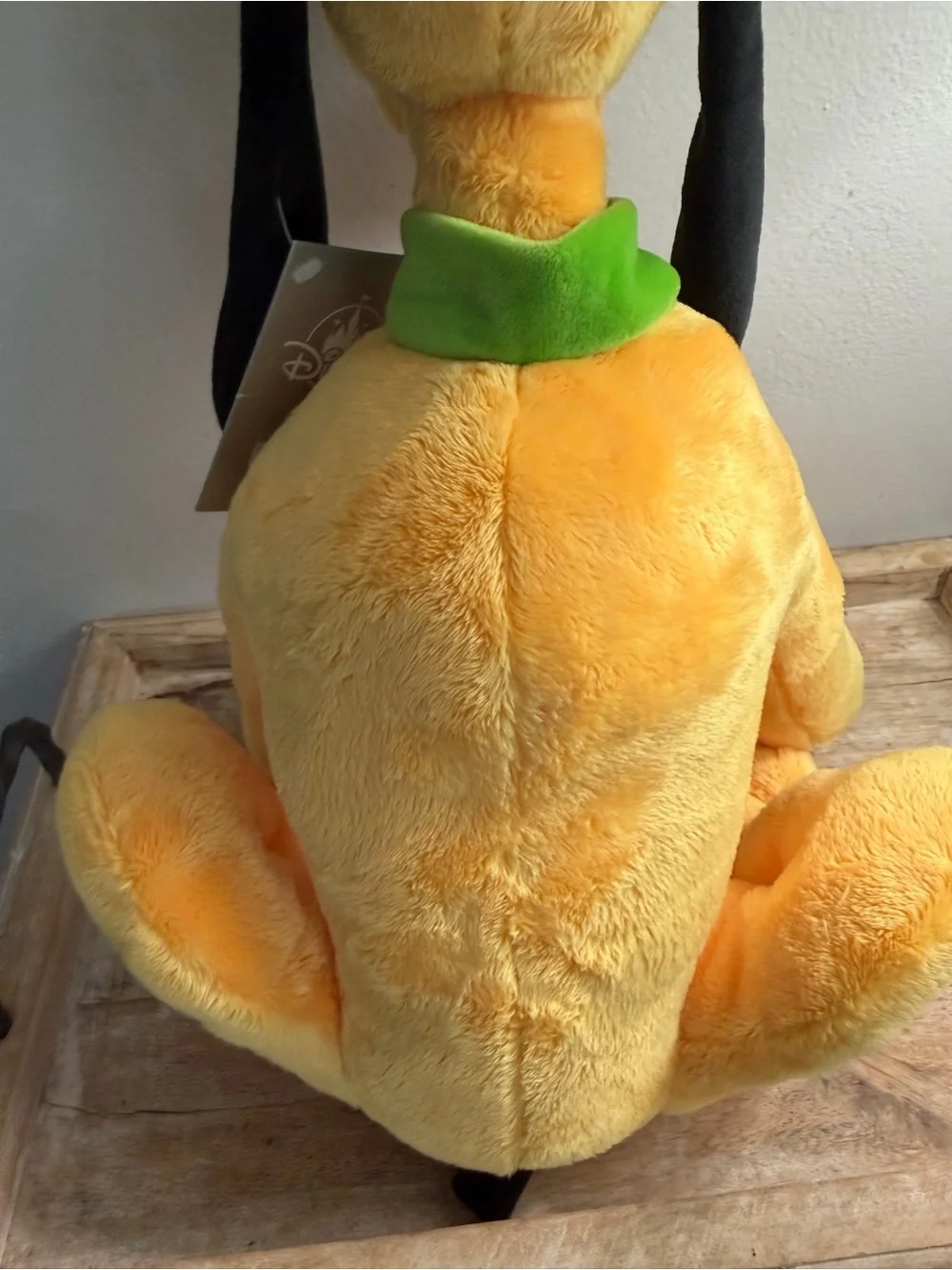 Walt Disney World Pluto Puppy Plush Tongue Out Disney Parks Exclusive w/ Tags